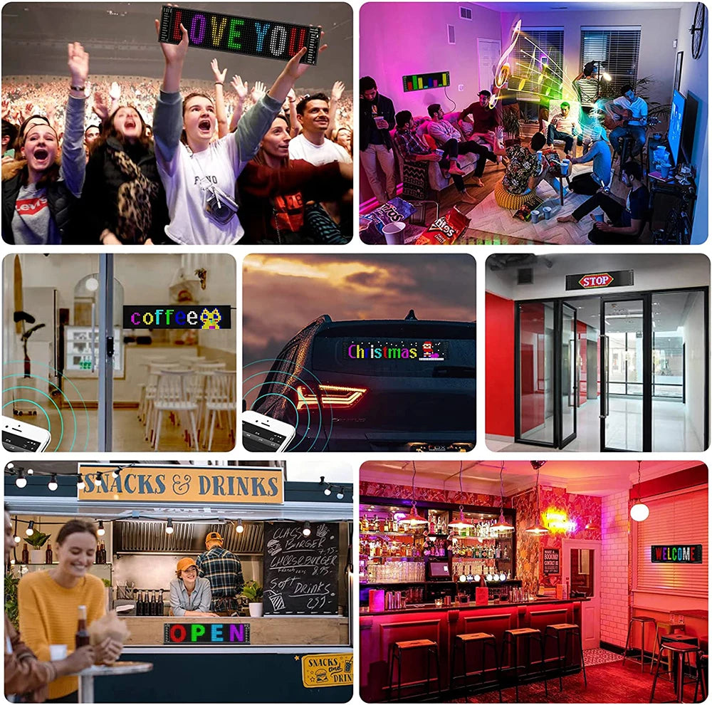 Programmable LED Car Sign — Everyone Will Notice You