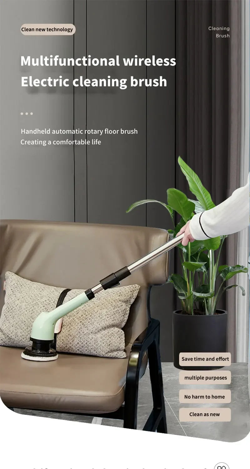 Cordless Spin Scrubber — Deep Clean Without Breaking a Sweat