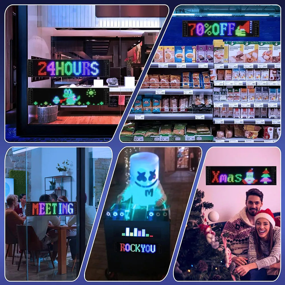 Programmable LED Car Sign — Everyone Will Notice You