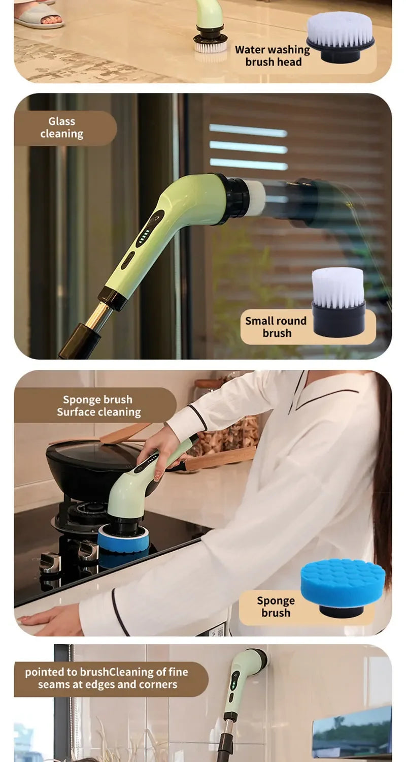 Cordless Spin Scrubber — Deep Clean Without Breaking a Sweat