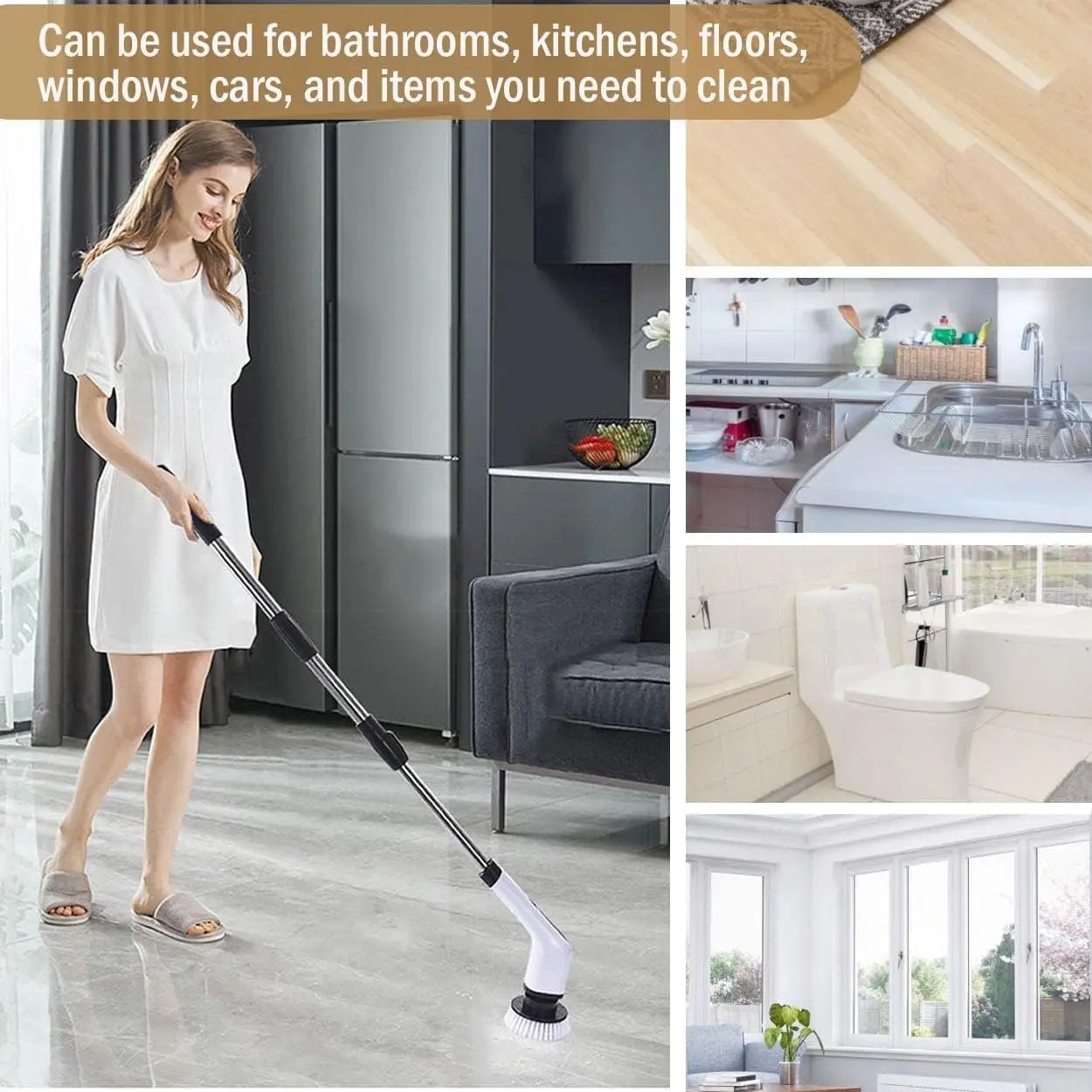 Cordless Spin Scrubber — Deep Clean Without Breaking a Sweat